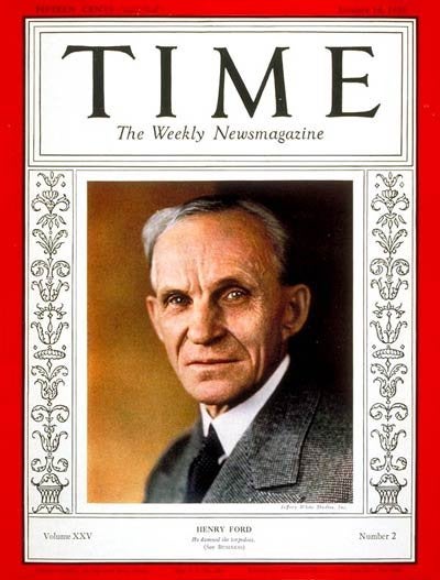 1935 Time Magazine Cover