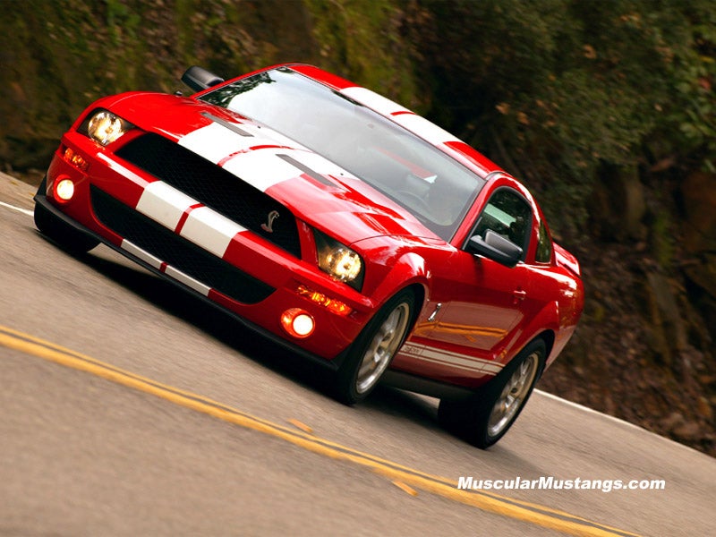 2007 Shelby GT500 Wallpaper 800x600 Image courtesy of Ford Motor Company