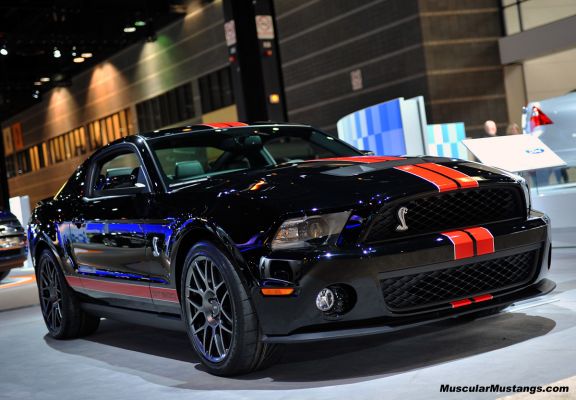 Black and Red 2011 GT500