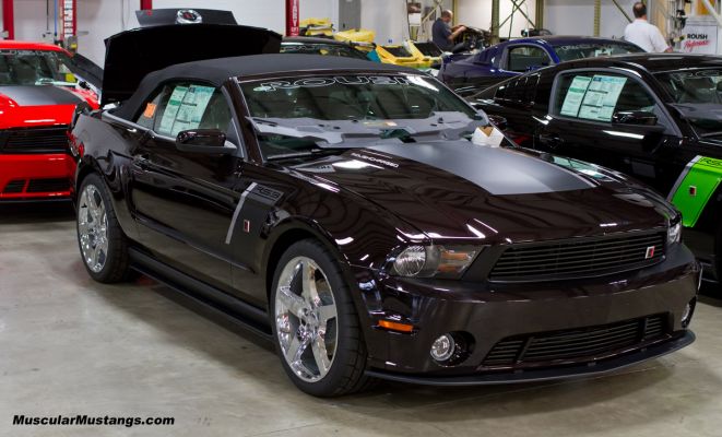 2011 mustang convertible black. 2012 Roush Stage 3 Convertible