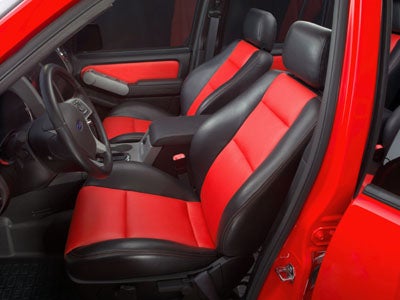 The Sport Trac Adrenalin follows the Ford Explorer The Sport Trac Adrenalin follows the Ford Explorer