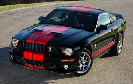 2007 Ford Mustang Shelby Gt500 Red Stripe. 2007 Shelby GT500 Red Stripe