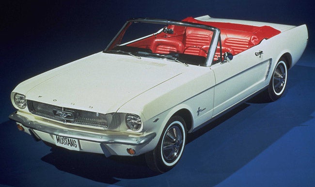 The original Ford Mustang debuted on April 17 1964 at a price of 2368 a