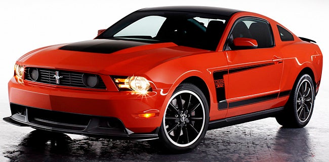 2012 Boss 302 Mustang Ford gave the green light only once before In 1968 