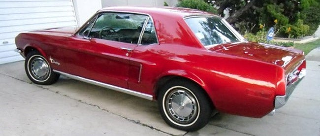 Ringo Starr's 1968 Ford Mustang 289