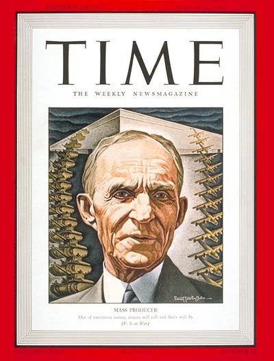 Time magazine article on henry ford