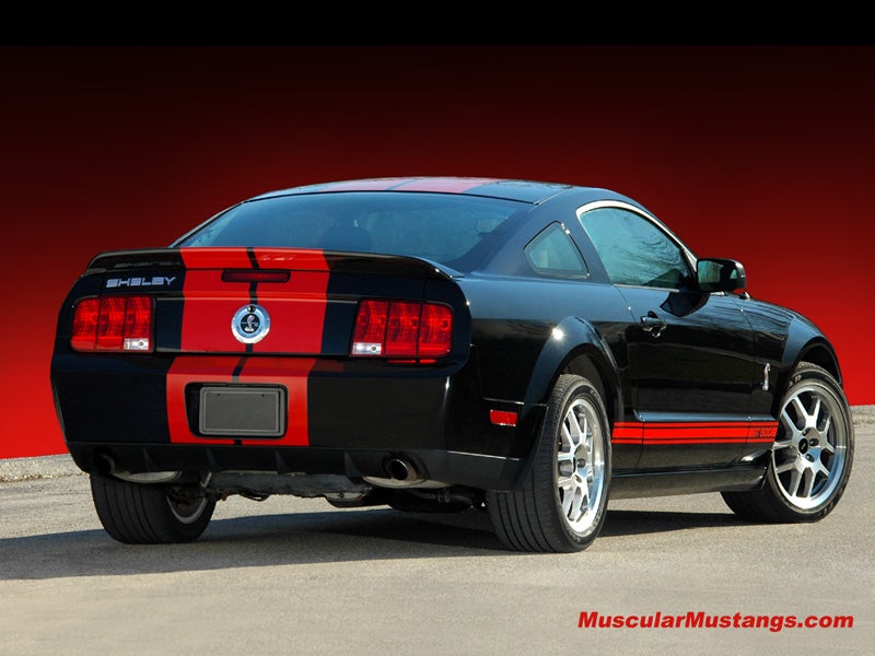 Shelby GT500 Red Stripe Edition Wallpaper 800x600