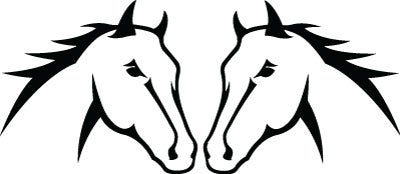 Mustang Horse Head Decal