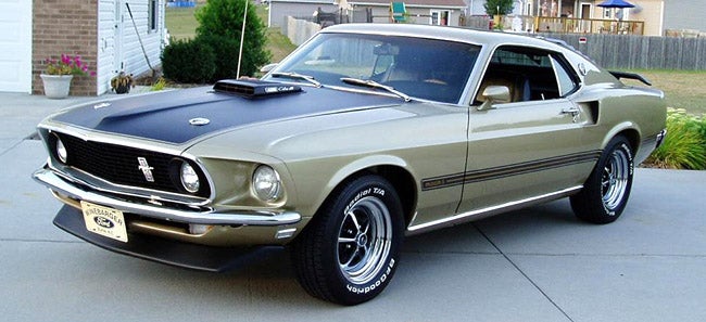 1969 Mustang 428 CJ-R at Barrett Jackson Scottsdale 2011